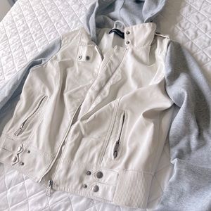 Cute Light Jacket Faux Leather